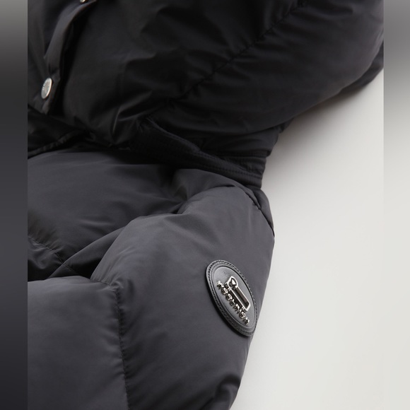 🔥🔥🔥Woolrich Aurora black long puffer parka size M🔥🔥🔥 - Picture 6 of 13